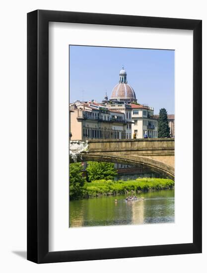 Ponte Santa Trinita, Arno River, Florence, Tuscany, Italy, Europe-Nico Tondini-Framed Photographic Print