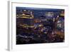 Casinos and Hotels Line the Vegas Strip, Las Vegas, Nevada-David Wall-Framed Photographic Print