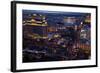 Casinos and Hotels Line the Vegas Strip, Las Vegas, Nevada-David Wall-Framed Photographic Print