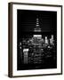 Window View with Venetian Blinds: the Empire State Building and One World Trade Center-Philippe Hugonnard-Framed Photographic Print