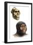 Australopithecus Boisei-Mauricio Anton-Framed Photographic Print