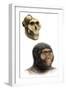 Australopithecus Boisei-Mauricio Anton-Framed Photographic Print