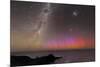 Aurora Australis And Milky Way-Alex Cherney-Mounted Photographic Print