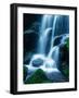 Waterfall in Yosemite National Park-Bill Ross-Framed Photographic Print