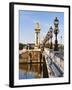 Pont Alexandre-III and Dome des Invalides over Seine river-Rudy Sulgan-Framed Photographic Print