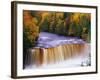 Tahquamenon Falls in Autumn-Joseph Sohm-Framed Photographic Print