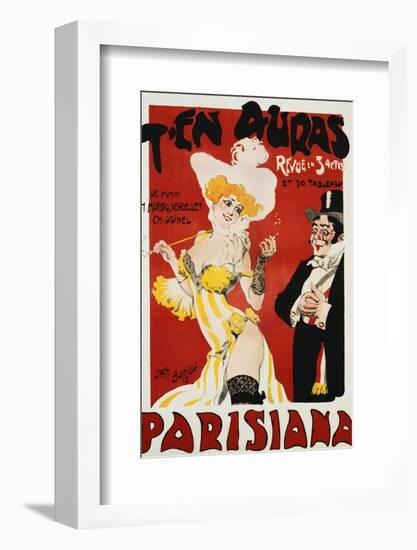 T'en Auras, Parisiana Poster-Jack Abeille-Framed Photographic Print