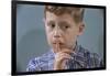 Child Asking for Silence-William P. Gottlieb-Framed Photographic Print