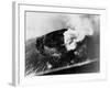 Smoke from Mount Vesuvius-null-Framed Photographic Print