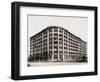 View of Odd Shaped Office Building-null-Framed Photographic Print