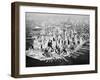 Manhattan from the Air with River Site-Philip Gendreau-Framed Photographic Print