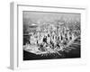 Manhattan from the Air with River Site-Philip Gendreau-Framed Photographic Print