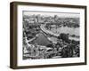 Aerial View of Los Angeles-Philip Gendreau-Framed Photographic Print