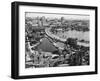 Aerial View of Los Angeles-Philip Gendreau-Framed Photographic Print