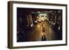 View of Deserted London Stock Exchange-null-Framed Photographic Print