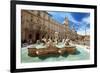 Piazza Navona, Rome. Italy-Iakov Kalinin-Framed Photographic Print