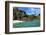 Black Rocks. Bora-Bora. Polynesia-Konstik-Framed Photographic Print