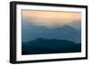 Evening Colored View of Blue Horizons-Daniel Prudek-Framed Photographic Print