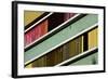 Abstract Texture Wall in Office La Boca Buenos Aires-lkpro-Framed Photographic Print