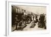 Wounded Soldiers Returning Home-null-Framed Photographic Print