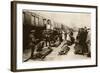 Wounded Soldiers Returning Home-null-Framed Photographic Print