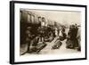 Wounded Soldiers Returning Home-null-Framed Photographic Print