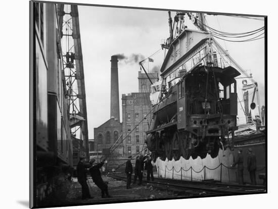 Birkenhead Docks-null-Mounted Photographic Print