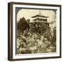 Japanese Garden at the World's Fair, St Louis, Missouri, USA, 1904-Underwood & Underwood-Framed Photographic Print