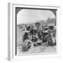 Caravan En Route for China Camping at Bhamo, Burma, 1908-null-Framed Photographic Print