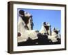 Ram-Headed Sphinxes, Temple of Amun, Karnak, Egypt-CM Dixon-Framed Photographic Print