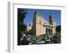 Cathedral and Cafe, Monreale, Sicily, Italy-Peter Thompson-Framed Photographic Print