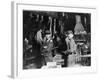 Young Boys Working at Midnight in Indiana Glassworks.-null-Framed Photographic Print