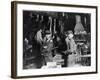 Young Boys Working at Midnight in Indiana Glassworks.-null-Framed Photographic Print