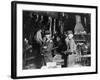 Young Boys Working at Midnight in Indiana Glassworks.-null-Framed Photographic Print