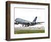 Airbus A380, the World's Largest Passenger Plane, Takes Off Successfully on its Maiden Flight-null-Framed Photographic Print