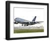 Airbus A380, the World's Largest Passenger Plane, Takes Off Successfully on its Maiden Flight-null-Framed Photographic Print