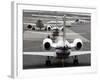 Airplanes Waiting to Take Off from Laguardia Airport, Carrying Travelers for Thanksgiving Holiday-null-Framed Photographic Print