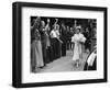 WWII London Queen Elizabeth-Leslie Priest-Framed Photographic Print