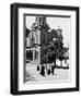 Some Serbian People Strolling in Front of a Church, Belgrade-null-Framed Photographic Print