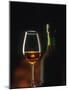 A Glass and a Bottle of Cognac-Armin Faber-Mounted Photographic Print