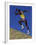 Running Uphill-null-Framed Photographic Print