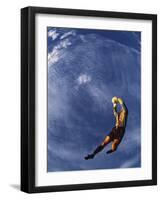 Soccer Goalie in Action-null-Framed Photographic Print