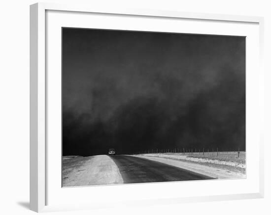 Dust Bowl, 1936-Arthur Rothstein-Framed Photographic Print