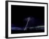 Lightning Storm, Boulder-Michael Brown-Framed Photographic Print