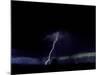 Lightning Storm, Boulder-Michael Brown-Mounted Photographic Print