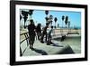 Boys at Skate Park-Steve Ash-Framed Photographic Print