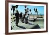 Boys at Skate Park-Steve Ash-Framed Photographic Print