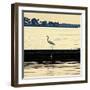 Along the Pier-Bruce Nawrocke-Framed Photographic Print