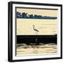 Along the Pier-Bruce Nawrocke-Framed Photographic Print