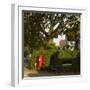 Post Box and Bench, Meadway, Hampstead Garden Suburb, London-Richard Bryant-Framed Photographic Print